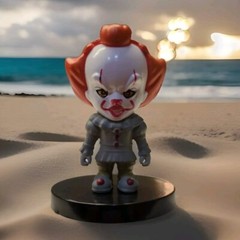 Pennywise Mini 2″ Toy Action Figure It Movie Cake Topper Stephen King Rare