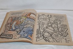 Vintage 1986 CENTURIONS “The Missing Scientists” COLORING BOOK Golden Book