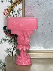 1:24 1950 Dollhouse MCM Flamingo Lamps Inspired by Marx (Non-Lighted)