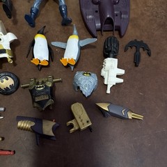 Lot Of 9 Vintage 1990’s Batman Kenner Action Figures Loose With accessories