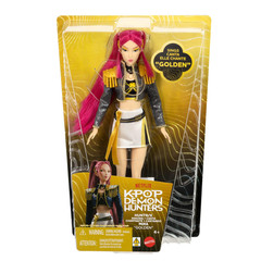 KPop Demon Hunters HUNTR/X – Mira Golden Singing Doll – OFFICIAL – NEW IN HAND