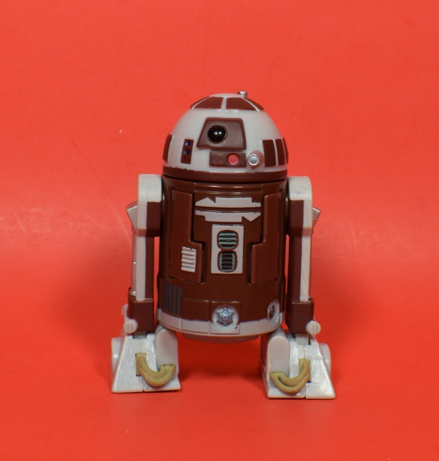 Star Wars 3.75″ TCW Clone Wars CW64 R7-D4 Plo Koon Astromech Droid As Shown P17