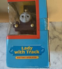 Thomas & Friends- Lady With Track – Battery Operated 2005 NEW w Box Damage- Rare
