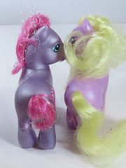 My Little Pony Lot Doseydotes Petal Blossom 2002 Hasbro MLP Ponies C8773