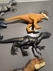 6 Jurassic World Park Dinosaur Figures Toy Collection Lot T-Rex