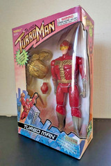 Funko Tiger Electronics 13 1/2in Talking Turbo Man Figure Vintage New Unopened