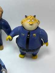 LOT OF 10 Disney Zootopia Tomy Figures – Kevin, Judy, Nick Wilde, Clawhauser