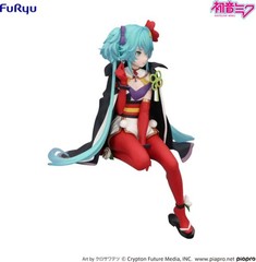 Hatsune Miku Flower Fairy Camellia Noodle Stopper Figure FuRyu