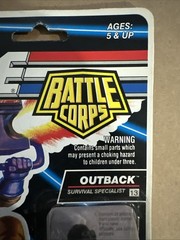 GI Joe Battle Corps Outback Yellow Hat Eco Warrior Figure NEW Hasbro 1993
