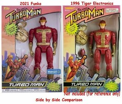 Jingle All The Way Turbo Man Talking Figure Retro Christmas 25th Anniversary