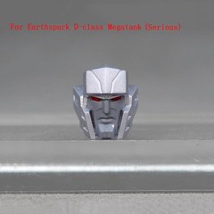 3D DIY Replace Head Upgrade Kit For Earthspark Siege / SS114 Megatank SS86 Jazz