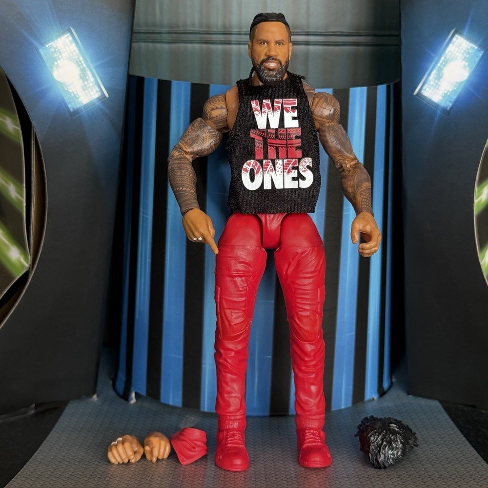 WWE Elite Series 114 Jimmy Uso Wrestling Figure Mattel Bloodline Chase Variant