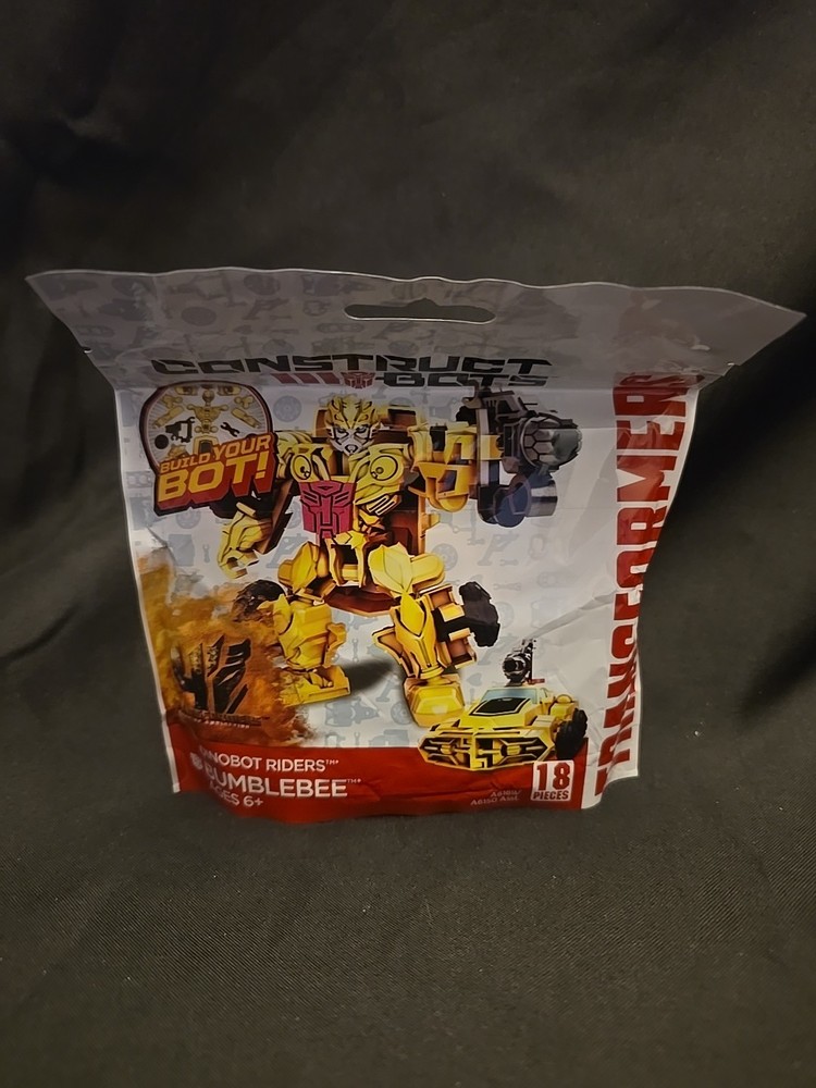 Transformers : Bumble bee – construct bots Dino riders NEW