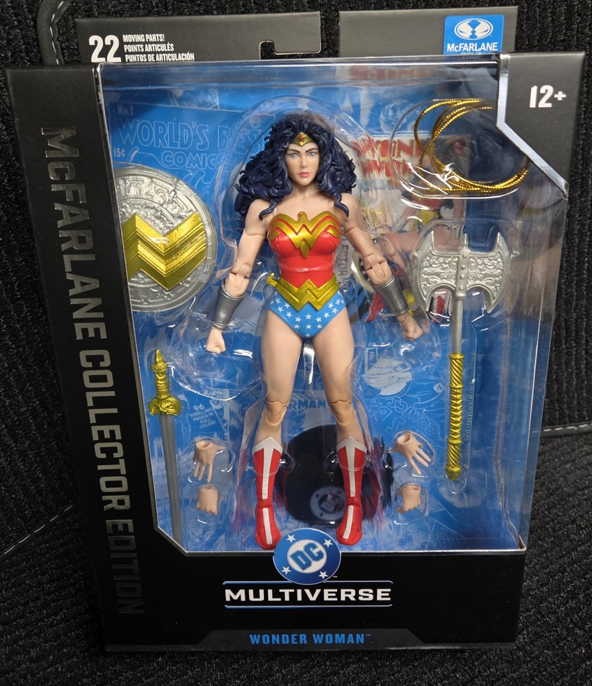 McFarlane DC Multiverse Collector Edition Wonder Woman 7″ Free Shipping