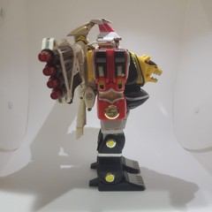 Bandai Mighty Morphin Power Rangers Deluxe Ninja Megazord WITH Falcon Zord 1995