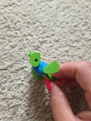 Vintage 1986 Baby Kermit Figure Used