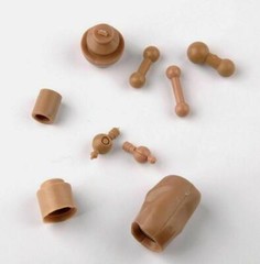 9Pcs 1/6 Scale Universal Neck Joint Connector Fit 12″ Head Sculpt Hot Toys Body