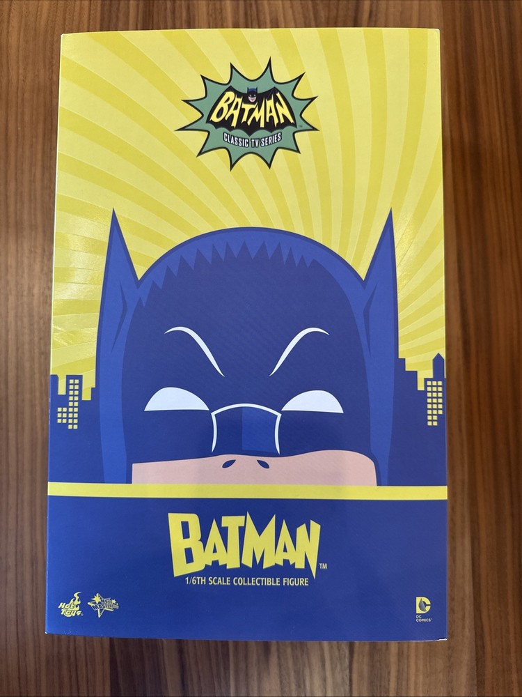 Hot Toys Sealed Batman 1/6 Scale Collector Edition Figure Adam West MMS218