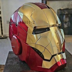 AUTOKING Iron Man Marve MK5 Helmet Jarvis Voice-control Open-close Light Mask