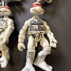 Playmates 35 Years Of TMNT Original Comic Book Series Black & White 4 Pack