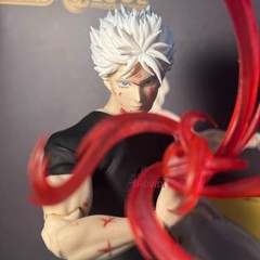 1/12 Painted Jujutsu Kaisen Gojo Satoru Head Carving For 6″ Romankey Figure Body