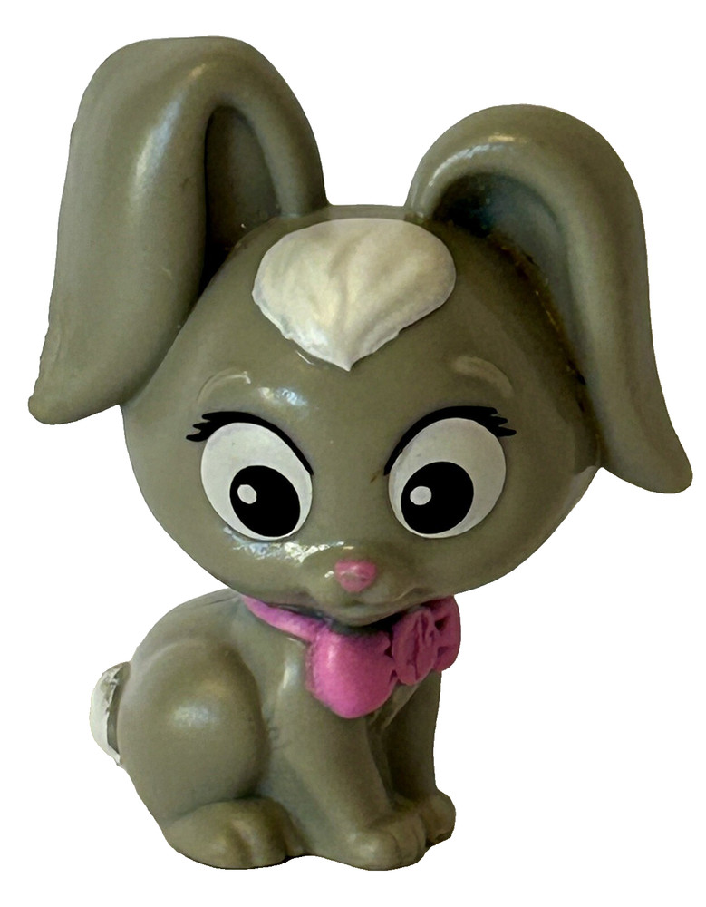 Mattel Barbie Pet Bunny Rabbit Gray and White with Pink Bow