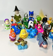 Toy Box Action Figure Vehicle Lot Disney PJ Mask Finding Nemo 28pc Mixed Lot # 3