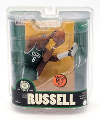 2007 McFarlane Bill Russell Boston Celtics Series 3 NBA Legends Action Figure