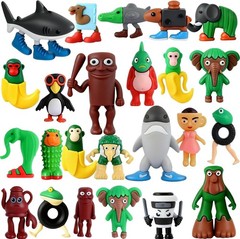 24PCS Steal A Brainrot Mini Figures Set – 2 to 3 inches Mini PVC Collectible Toy