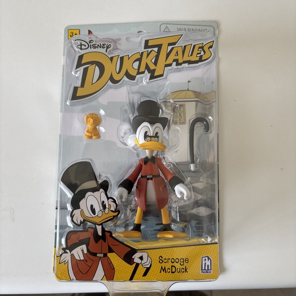 Exclusive Disney DuckTales Scrooge McDuck Action Figure RARE Phatmojo NIB New