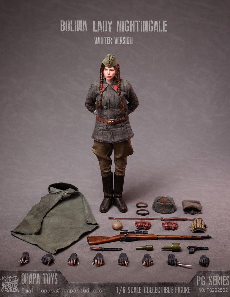 New OPAPA Toys PG202504 1/6 COD Bolina Lady Nightingale Action Figure Model TOY