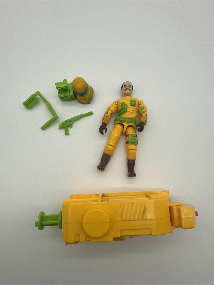 Vintage Gi Joe 1991 Eco Warriors Cleansweep Complete