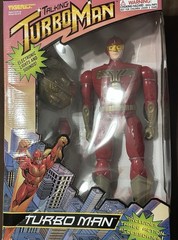 1996 Talking Turbo Man 13.5” Tiger Electronics Deluxe Edition Sealed