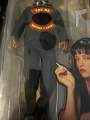 Pulp Fiction Talking Figures Lot Vincent Vega Jules Winnfield Jimmie Dimmick