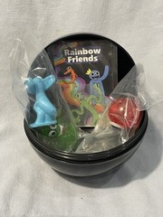 NEW Rainbow Friends Mini Bundle Blind Capsule- 3 Micro Figures & 3 Sticker Cards
