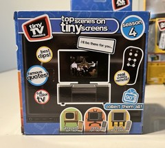 Tiny TV Classics Friends Clips From Season 4 Mini TV w/Remote NIB READ