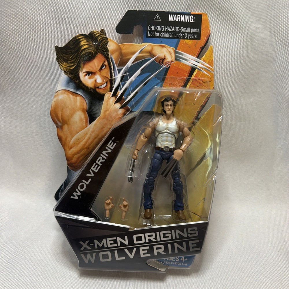 Logan Wolverine Origins Marvel Universe 3.75″ NIP Movie Series X-Men White Tank
