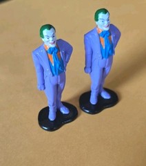 (2) 1990 Ertl Die-Cast “THE JOKER” Jack Nicholson 2610A DC Comics 2.25 In