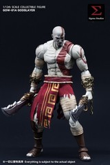 New SIGMA STUDIOS GOW-01A The God Kratos Ghost of War 1/12 Figure In Stock