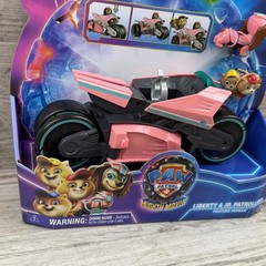 Paw Patrol Liberty & Jr. Patrollers Feature Vehicle Mighty Movie Edition Target