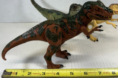 (4) Dinosaur Toy Lot Plastic Rubber Figures See Pics