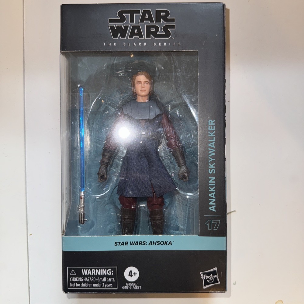 Star Wars Black Series Ahsoka Anakin Skywalker #17 6″ Action Figure New rare