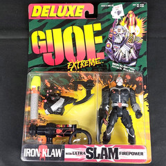 GI Joe Extreme Iron Klaw Deluxe Ultra Slam Firepower Sealed Kenner Hasbro 1995