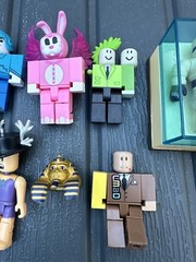 Lot Of 9 Roblox Toys Action Mini Figures Series 1, 9, 12, Museum, Bunny
