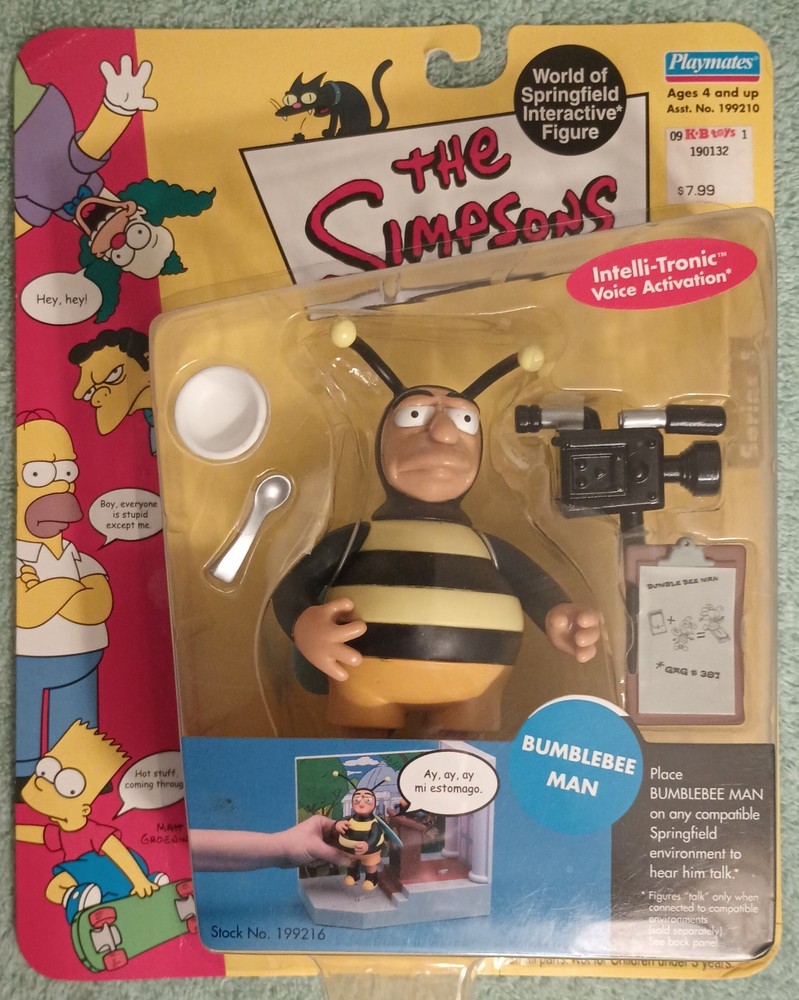 Playmates, World of Springfield, The Simpsons – Series 5 – Bumblebee Man