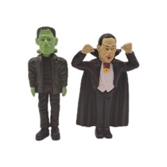 XONEX DRACULA FRANKSTEIN MUMMY FIGURE 5 CM UNIVERSAL MONSTERS 2005
