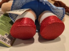 Jazwares – Wizard Of Oz – Dorothy 8″ Plush Red Slippers 2025 Warner Bros. – New