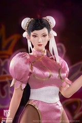 US🇺🇲 Star Man 1/6 MS-015B Female Street Fighter ChunLi Pink Ver. Action Figure