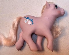 Vintage My Little Pony G1 Satin ‘n Lace Non So Soft Lavender Mail Order Wedding