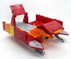 Transformers Kingdom Commander Class Rodimus Prime Trailer Incomplete 2021